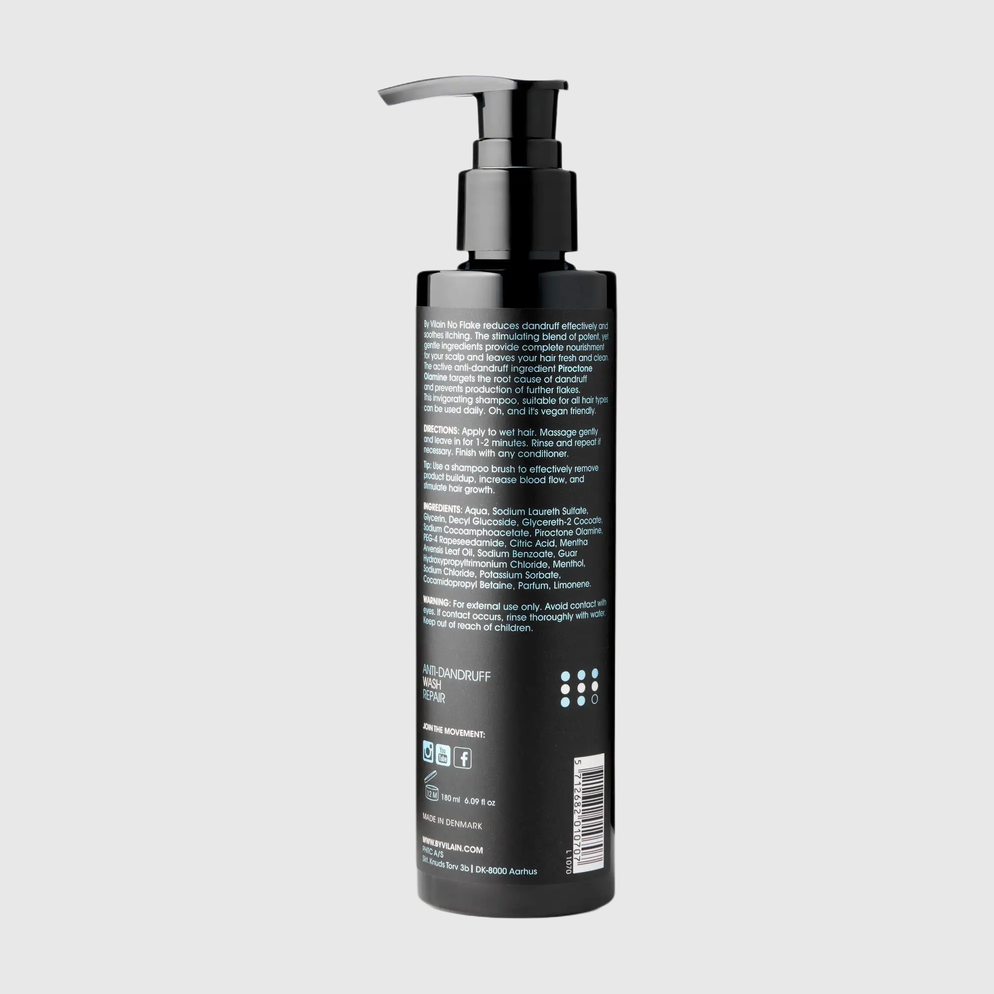 By Vilain No Flake Active Anti-Dandruff Shampoo